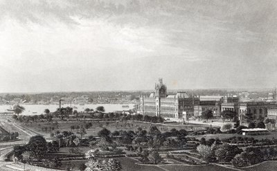 Calcutta, Engraved by R. Dawson after a Photograph by Francis Frith, c.1860 by Francis Frith